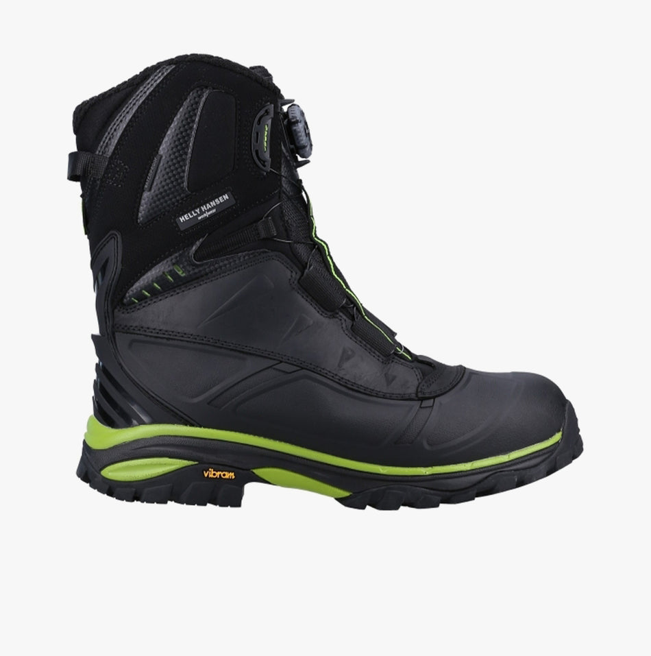 Helly Hansen MAGNI BOA WINTERBOOT Unisex Safety Boots Black/Dark Lime