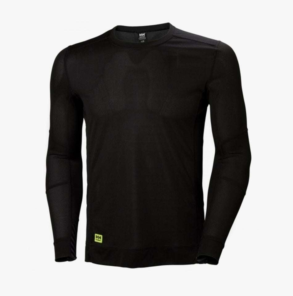 Helly Hansen LIFA Mens Long Sleeve Crewneck Black