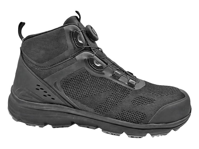 Grafters VICTOR Mens Lightweight Safety Boots Black