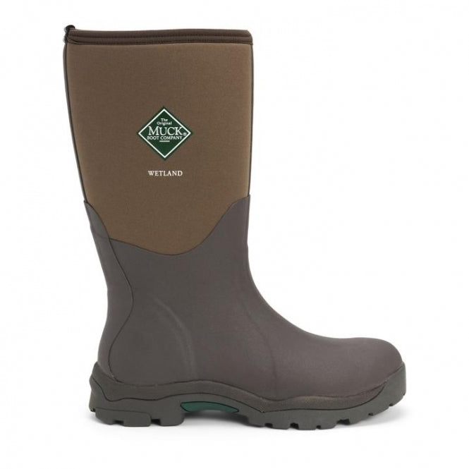 Muck Boots WETLAND Womens Wellington Boots Bark