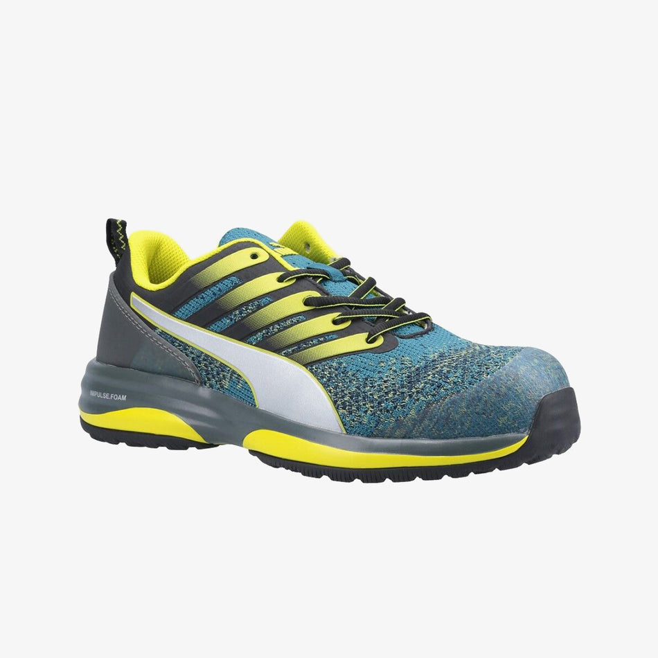 Puma Safety CHARGE LOW Mens Trainers Green