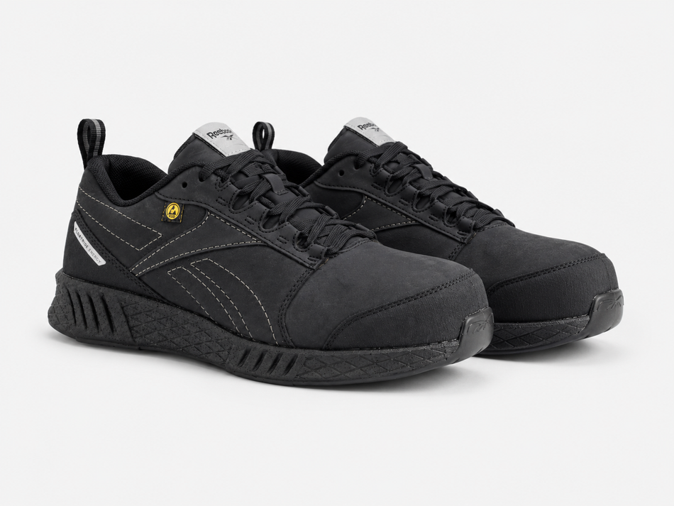 Reebok FUSION FORMIDABLE Mens Safety Shoes Black