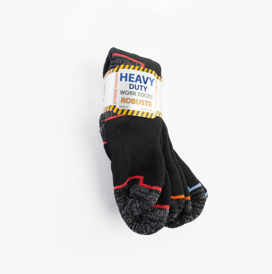 STB 34SED134 HEAVY DUTY ROBUSTE Mens Socks Multi-6-11
