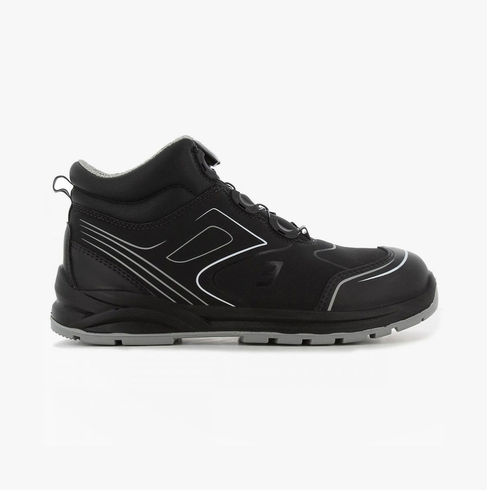 Safety Jogger CADOR S3 MID TLS Mens Safety Trainers Black