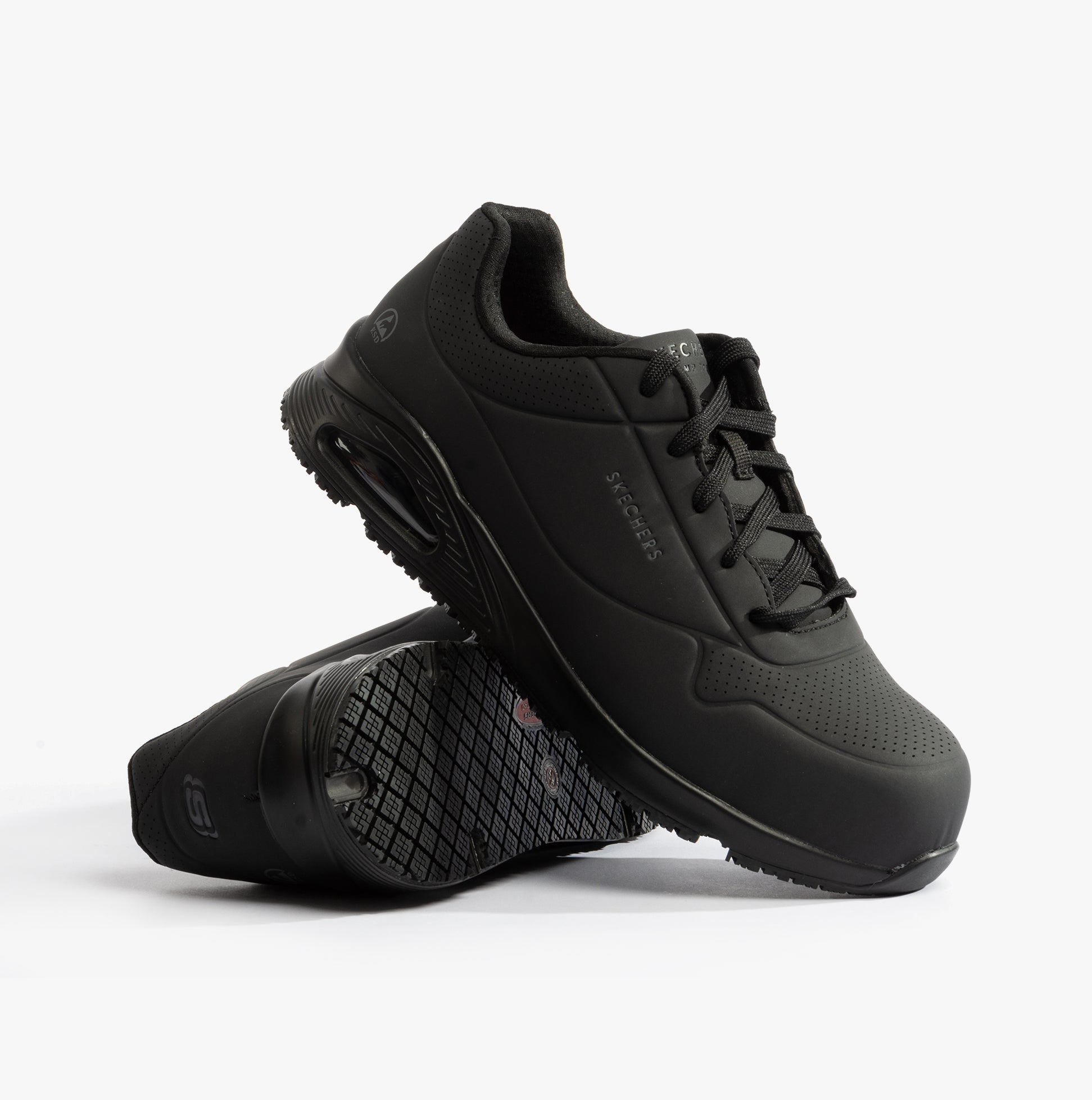 Skechers Uno SR Doltin | Composite-Toe, Air‑Cooled Safety Skechers Uno SR Doltin | Composite-Toe, Air‑Cooled Safety