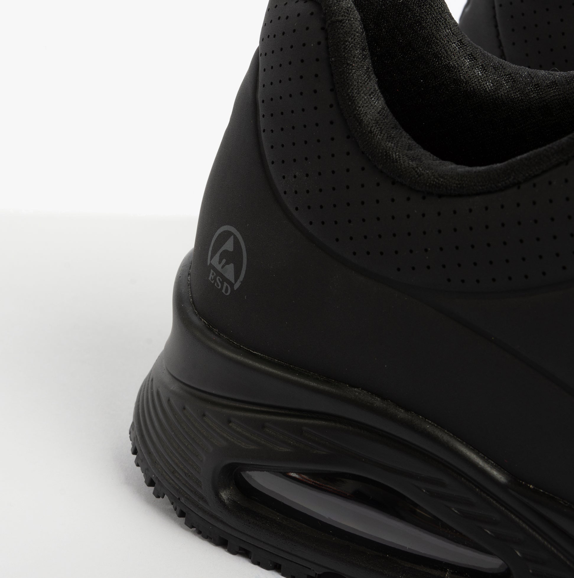 skechers mens uno trainers black