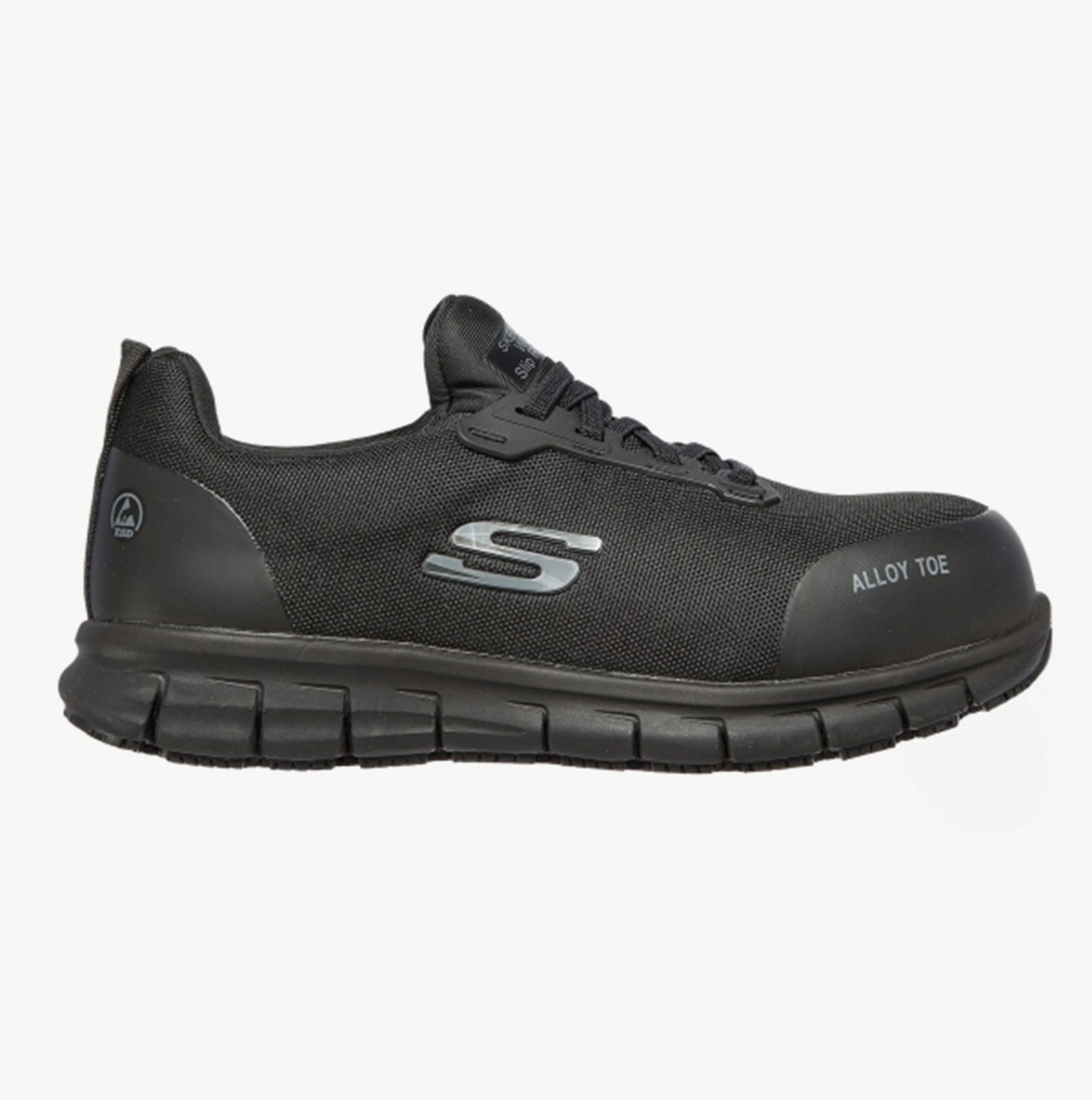 Skechers Work 108041EC SURE TRACK - JIXIE Womens Safety Trainers Black |  STB – STB.co.uk
