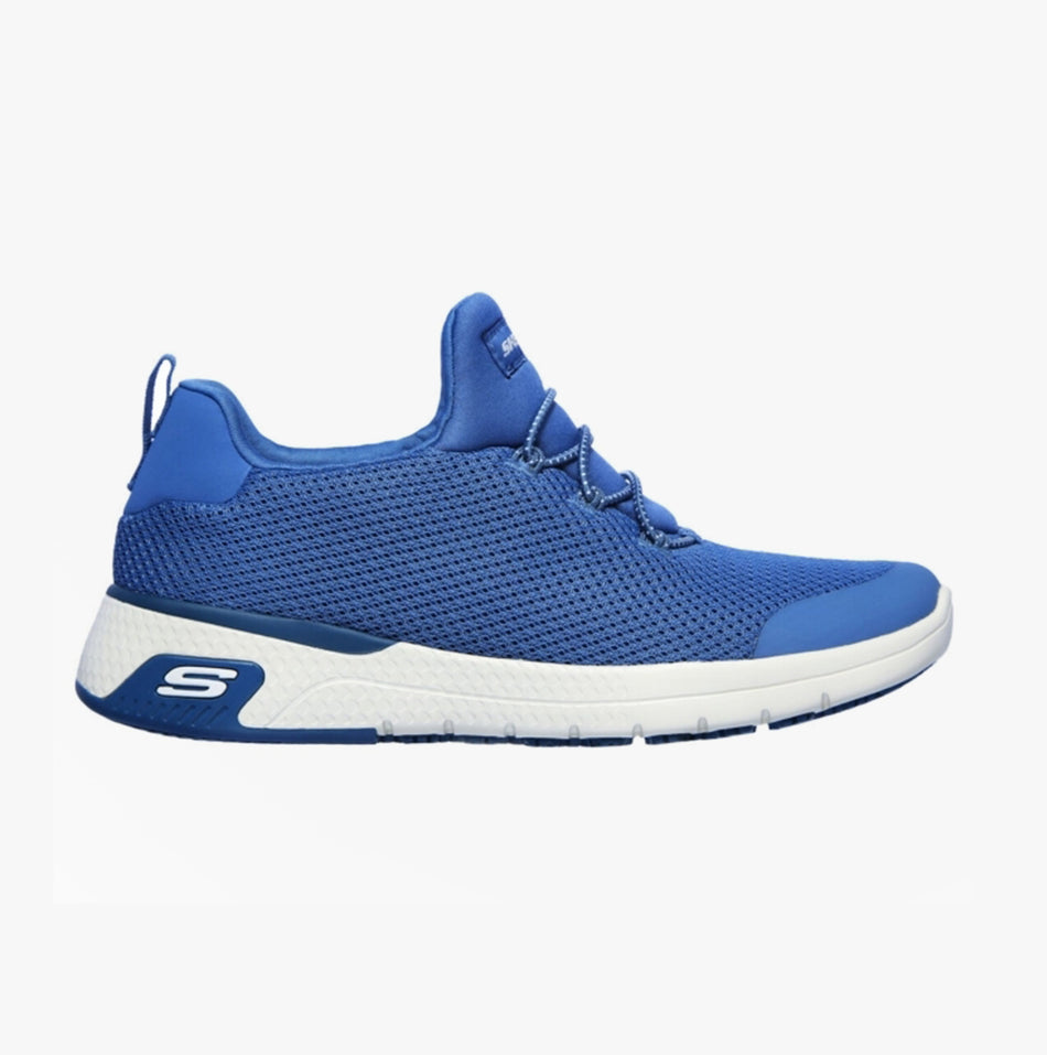 Skechers Work 77281EC/BLU MARSING-WAIOLA SR Womens Trainers Blue