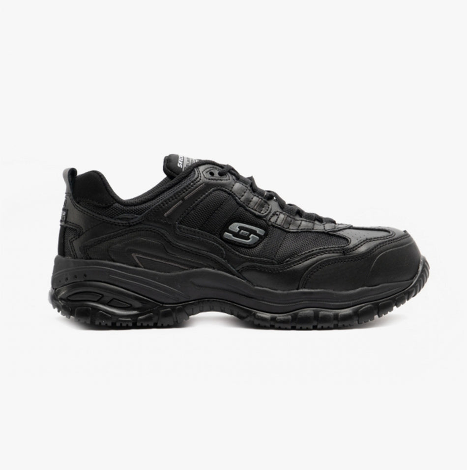 Skechers Work 77013WEC/BLK WIDE Mens Safety Shoes Black