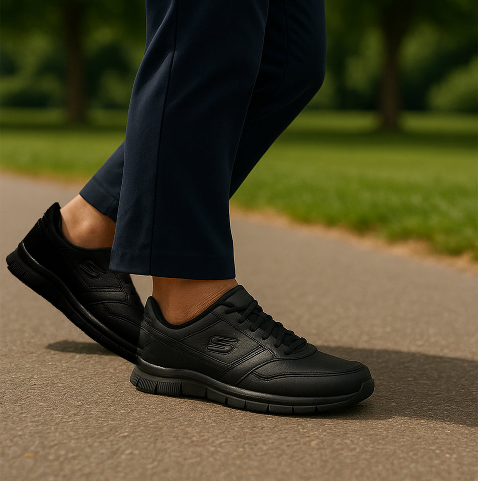 Skechers Work Skechers Work 77235EC NAMPA - WYOLA SR Womens Occupational Trainers Black