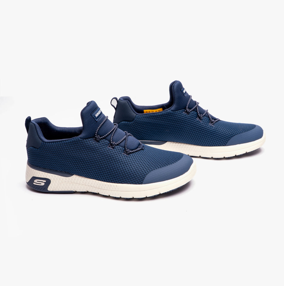 Skechers Work 77281EC/NVY MARSING-WAIOLA SR Womens Trainers Navy