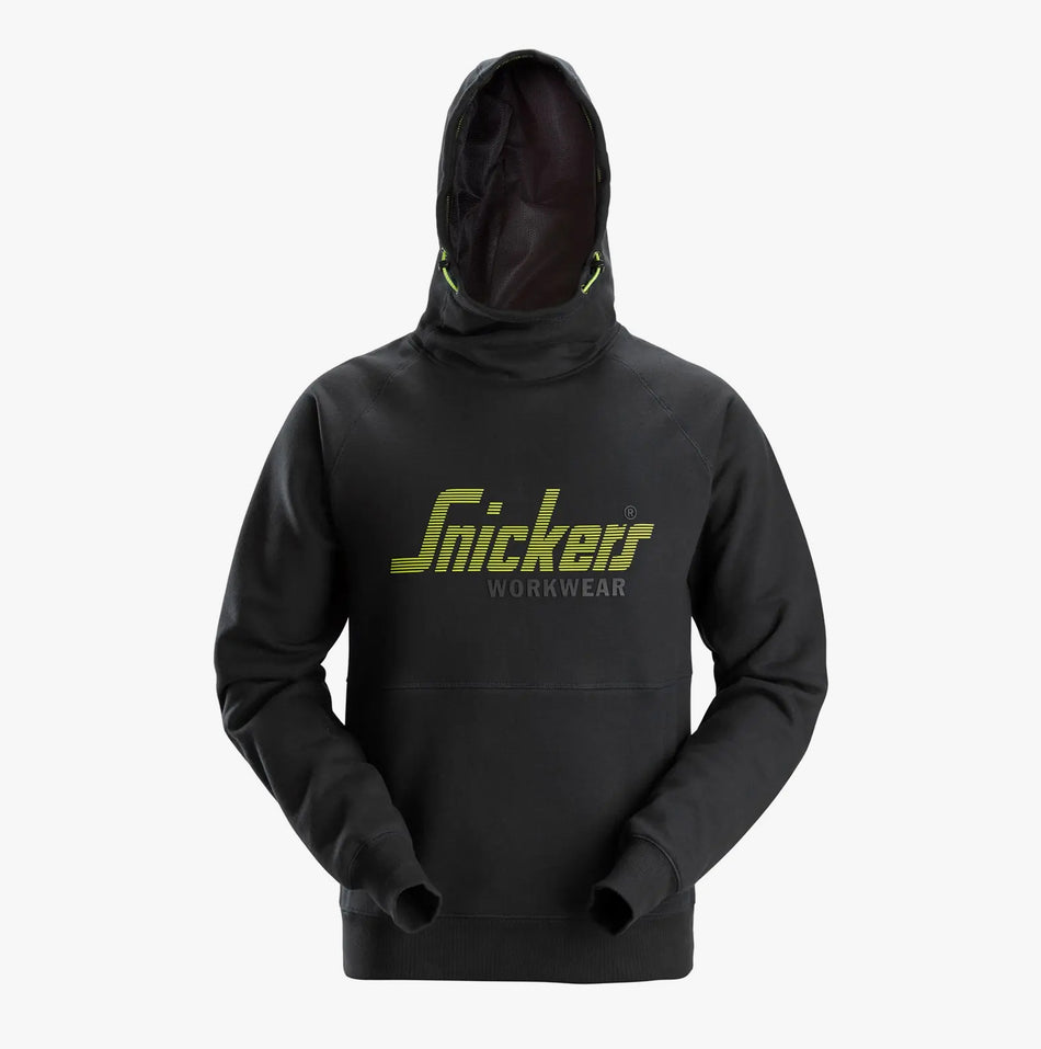 Snickers 28940400 Logo Hoodie Black
