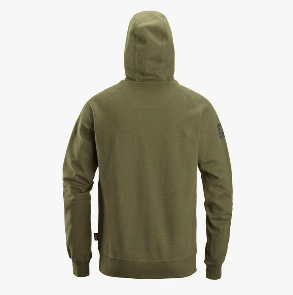 Snickers 28943100 Logo Hoodie Khaki Green
