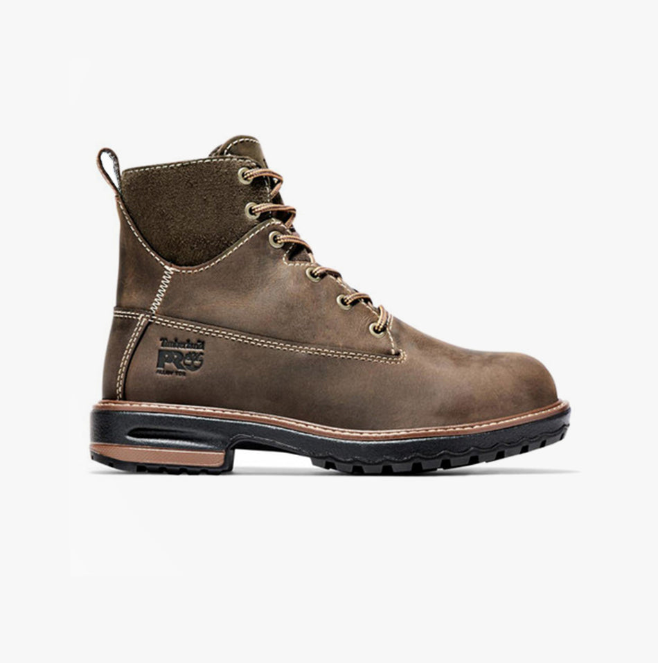 Timberland Pro HIGHTOWER Womens Leather Safety Boots Kaffee