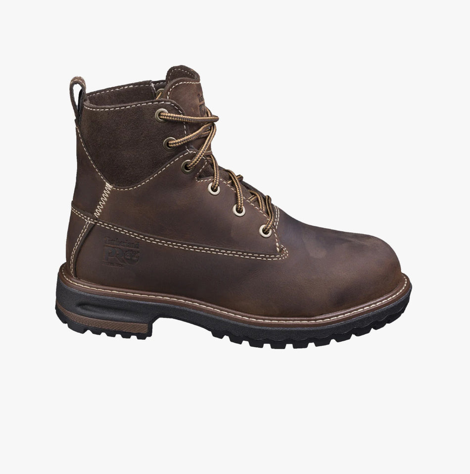 Timberland Pro HIGHTOWER Womens Leather Safety Boots Kaffee