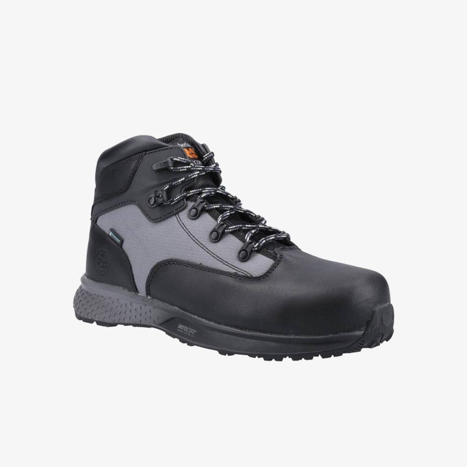 Timberland Pro EURO HIKER Mens Leather Safety Boots Black