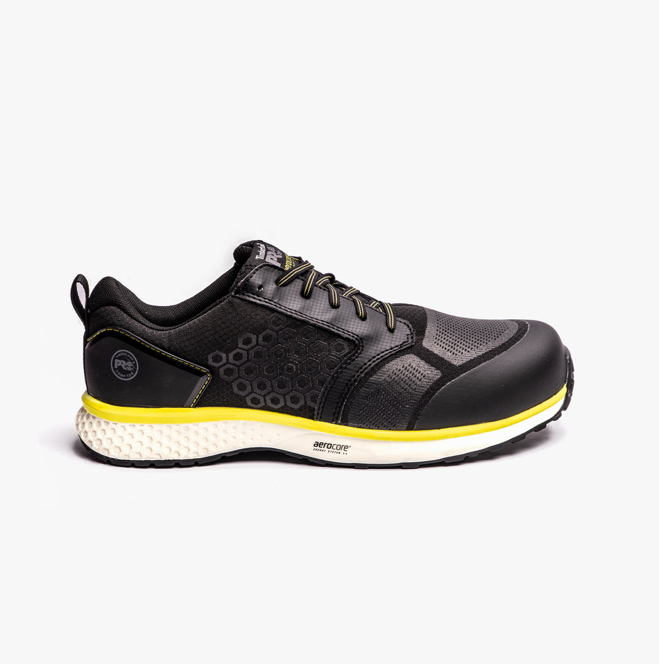 Timberland Pro REAXION Mens Safety Trainers Black