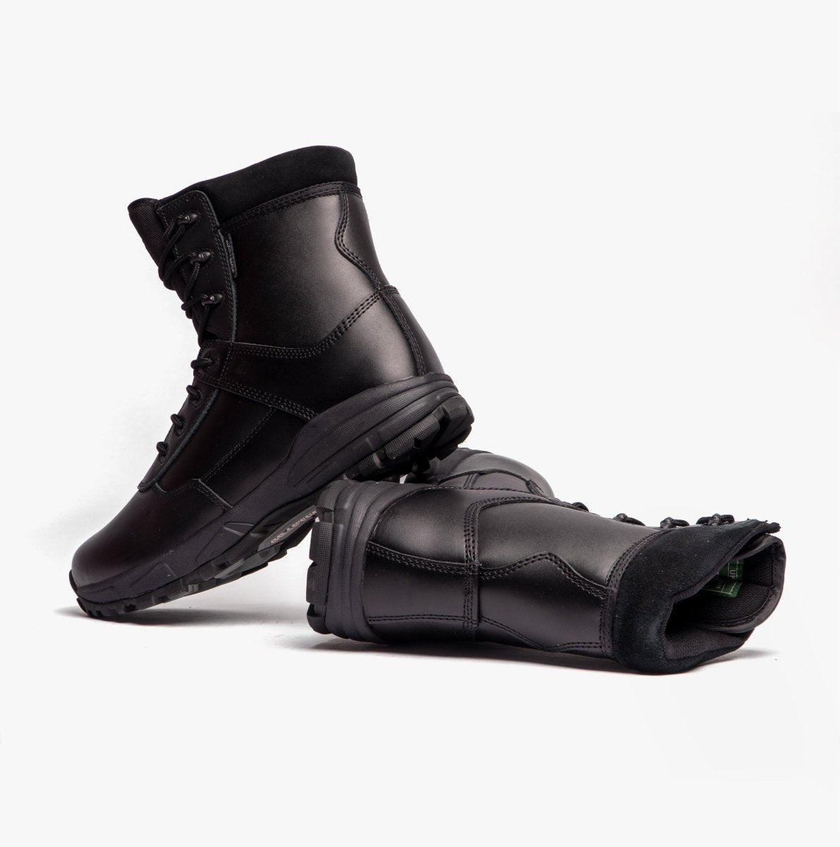 Grafters AMBUSH Unisex Waterproof Leather Work Boots Black | STB
