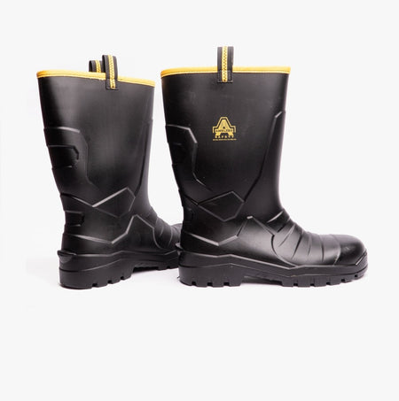 Amblers Safety AS1008 Unisex Wellington Safety Boots Black 27041 - 45400 - 03 | STB.co.uk