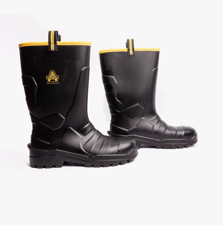 Amblers Safety AS1008 Unisex Wellington Safety Boots Black 27041 - 45400 - 03 | STB.co.uk
