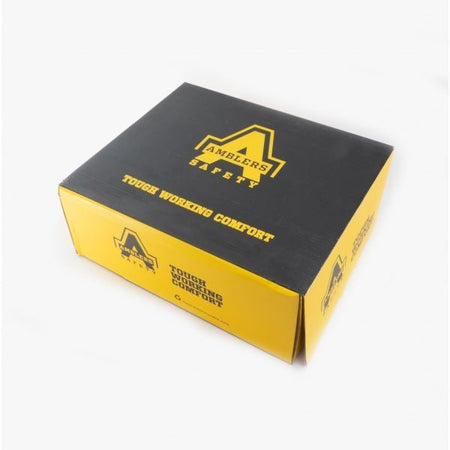 Amblers Safety AS335 MOORFOOT S3 Unisex Leather Safety Boots Black 26171 - 43655 - 01 | STB.co.uk