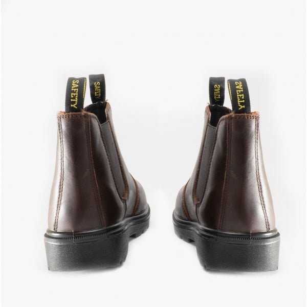 Amblers Safety Herren Sicherheitsstiefel – Braun, Mit Zehenschutz, UK Größe 3