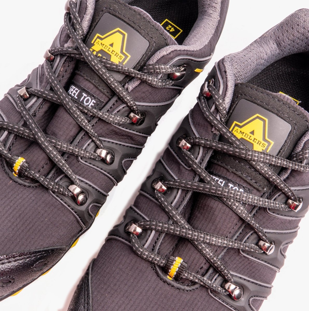 Amblers Safety FS23 Unisex Safety Trainers Black STB
