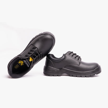 Amblers Safety FS38C Unisex Leather Safety Shoes Black 02459 - 00793 - 01 | STB.co.uk