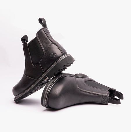 Amblers Safety FS5 Unisex Leather Safety Boots Black 18367 - 27231 - 02 | STB.co.uk