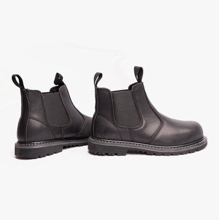 Amblers Safety FS5 Unisex Leather Safety Boots Black 18367 - 27231 - 02 | STB.co.uk