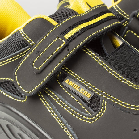 Amblers Safety FS77 Unisex Safety Trainers Black 20423 - 32266 - 03 | STB.co.uk