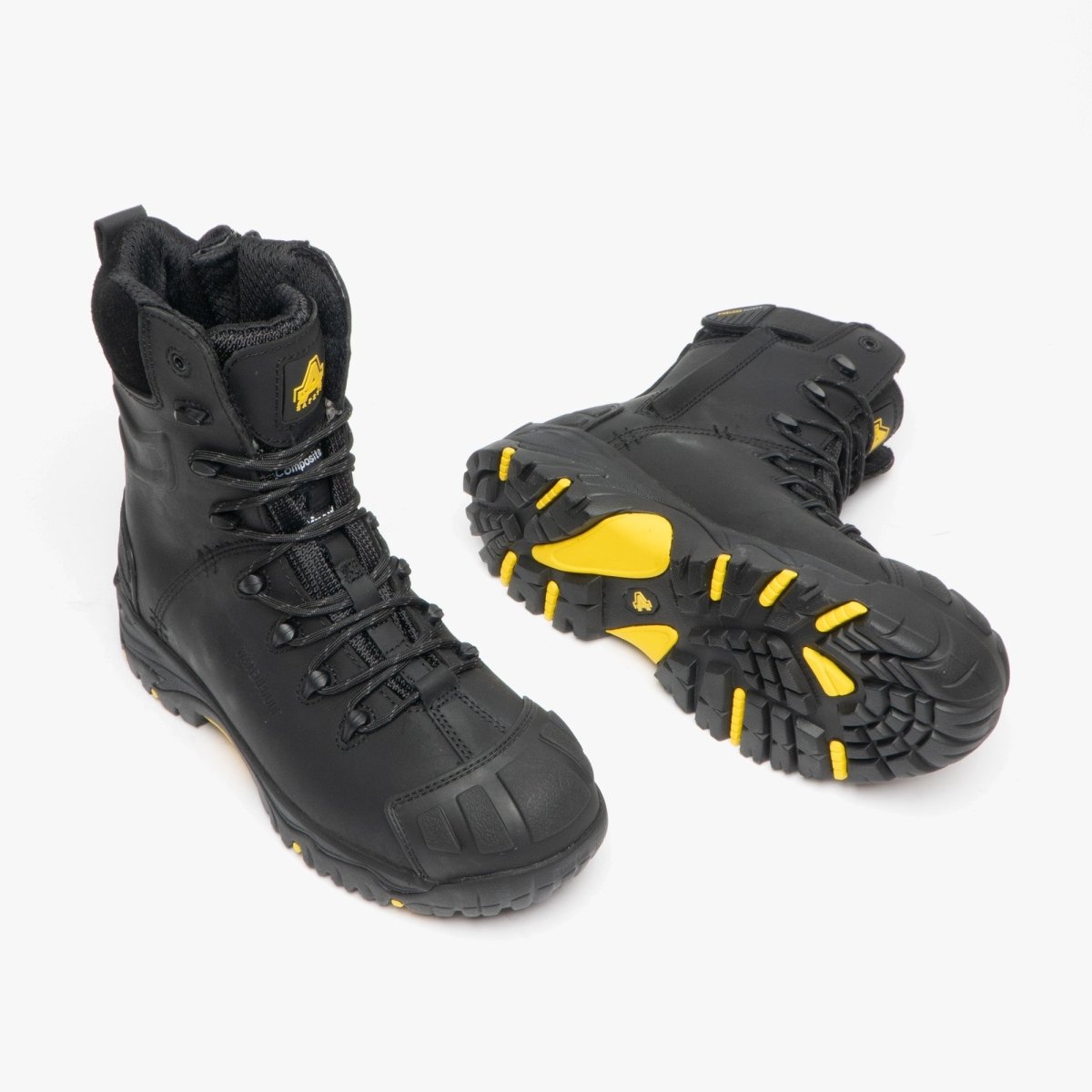Amblers Sicherheitsstiefel Herren – Wasserdicht, Rutschfest, Mit Stahlkappe, Größe 41.5-42 EU / 8 UK