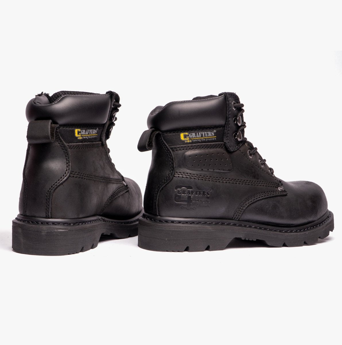 Grafters steel toe cap boots discount