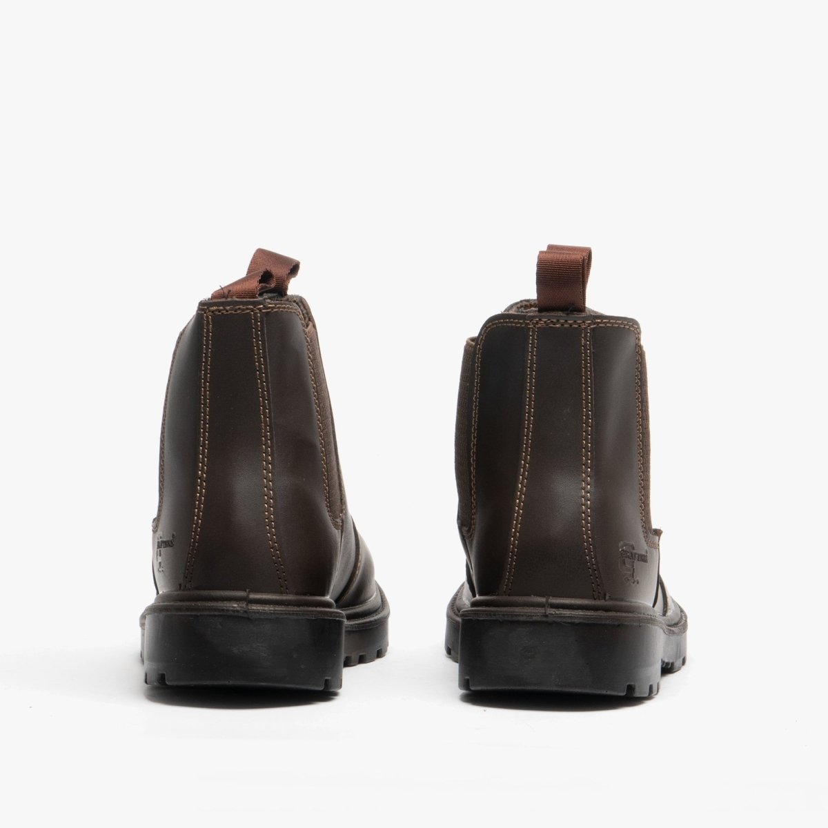 Grafters GRINDER Unisex Dealer Safety Boots Brown M808B - 3 | STB.co.uk