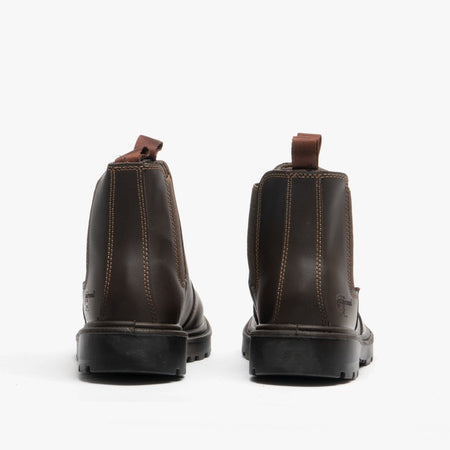 Grafters GRINDER Unisex Dealer Safety Boots Brown M808B - 3 | STB.co.uk