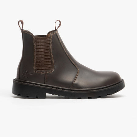 Grafters GRINDER Unisex Dealer Safety Boots Brown M808B - 3 | STB.co.uk