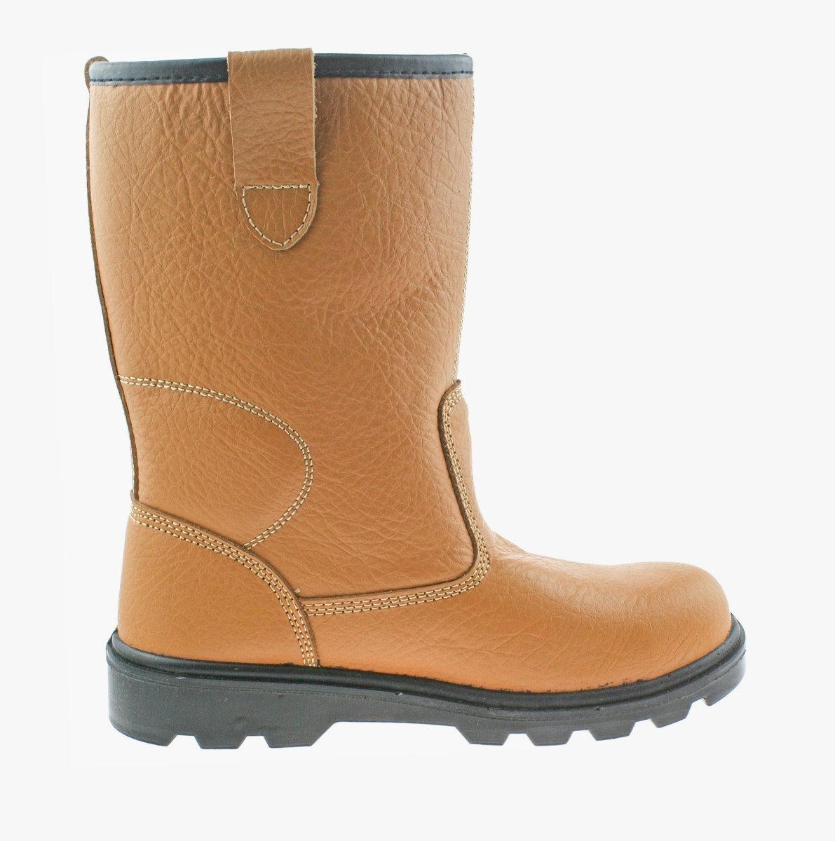 Grafters M020BSM Unisex Rigger Safety Boots Tan | STB – STB.co.uk
