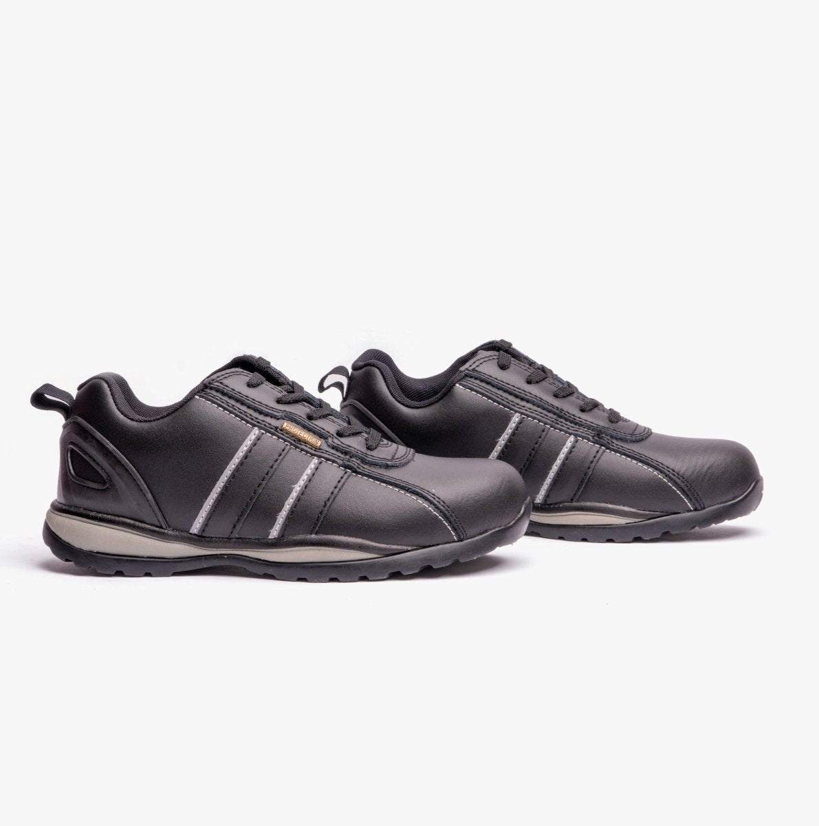 Grafters M090A Unisex Safety Trainers Black M090A - 3 | STB.co.uk