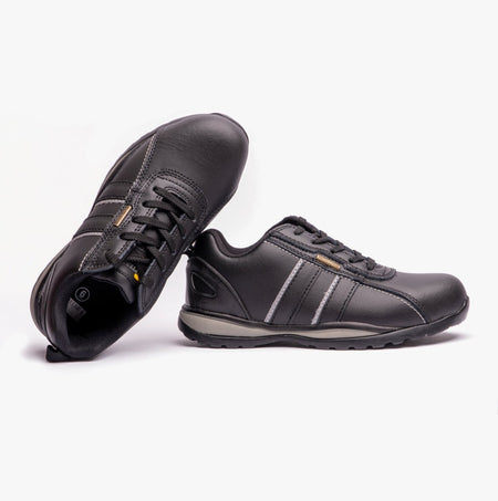 Grafters M090A Unisex Safety Trainers Black M090A - 3 | STB.co.uk