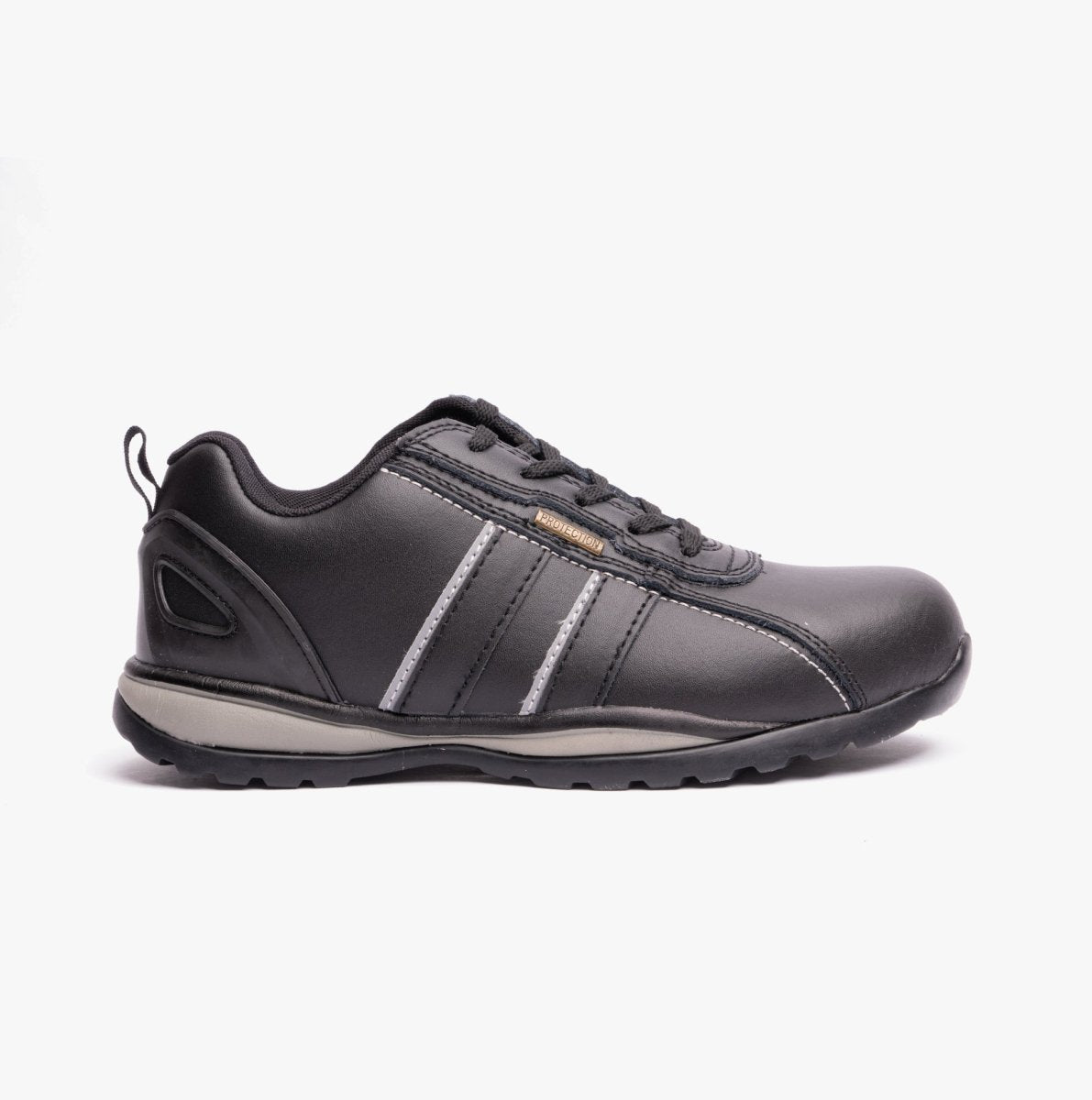 Grafters M090A Unisex Safety Trainers Black M090A - 3 | STB.co.uk