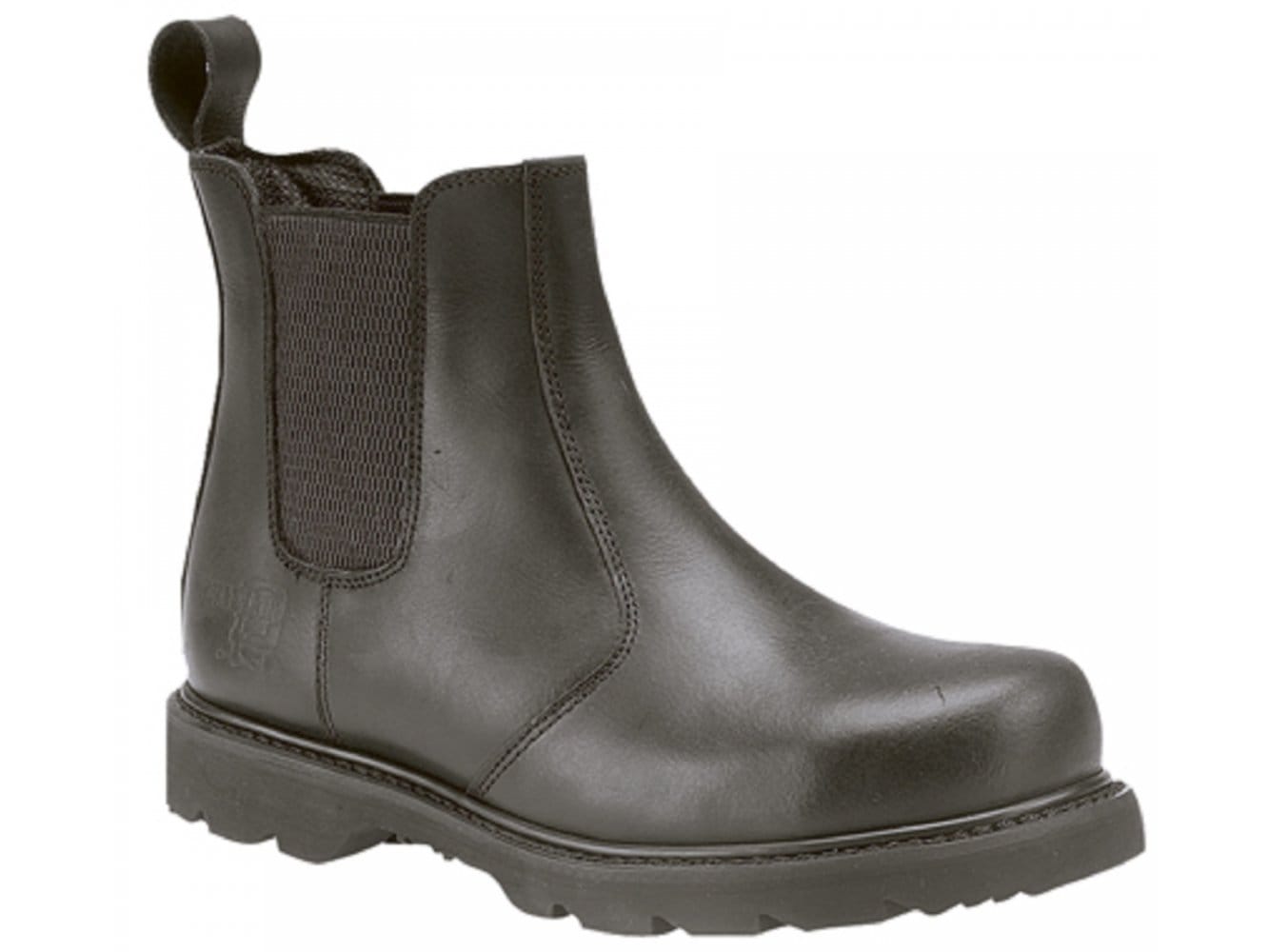 Black chelsea safety boots outlet