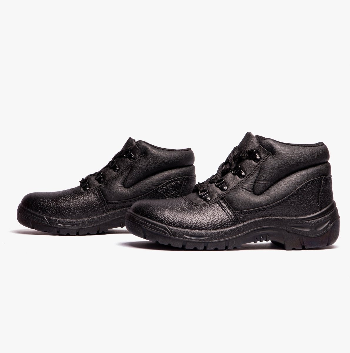 Grafters M5501A Unisex Leather Safety Boots Black M5501A - 36 | STB.co.uk