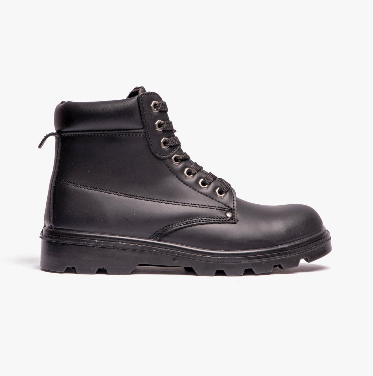 Men's M530 Genuine Leather Safety Toe Cap Work Shoes - Anti-Shock & Slip Resistant (Multiple Sizes)