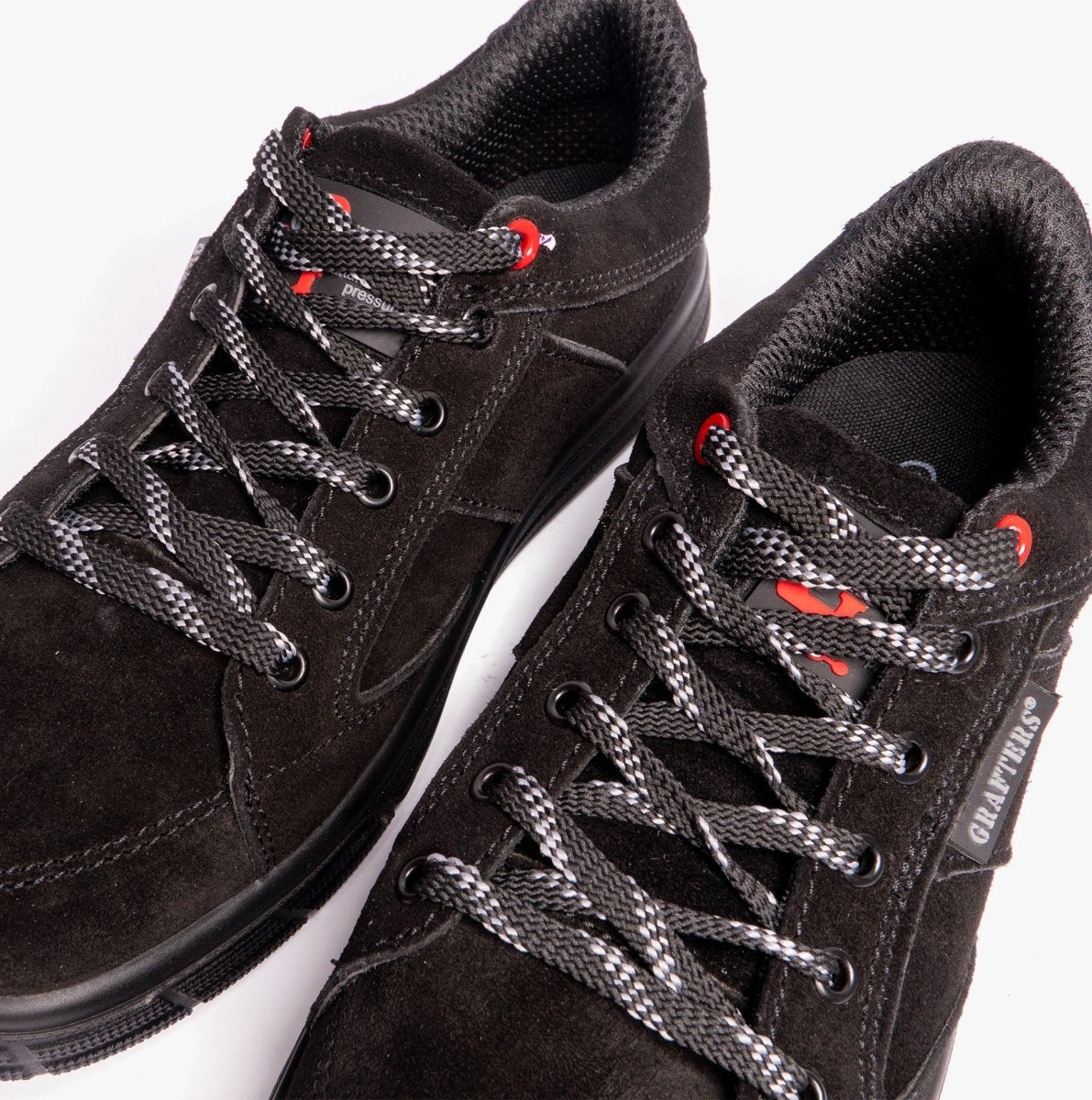 Grafters M9512AS Unisex Skate Safety Shoes Black M9512AS - 36 | STB.co.uk