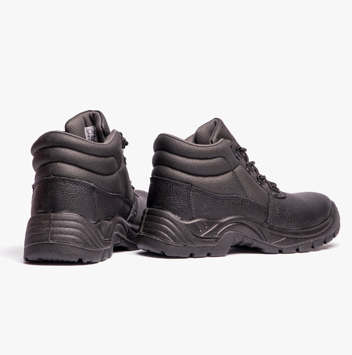 Grafters M9535PA+ Unisex Leather Chukka Safety Boots Black (Plus Sizes) M9535PA+ - 49 | STB.co.uk