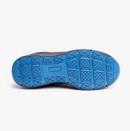 Grafters M9806A Unisex Safety Trainers Black/Blue M9806A - 3 | STB.co.uk