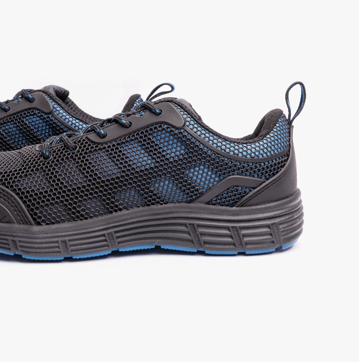 Grafters M9806A Unisex Safety Trainers Black/Blue M9806A - 3 | STB.co.uk