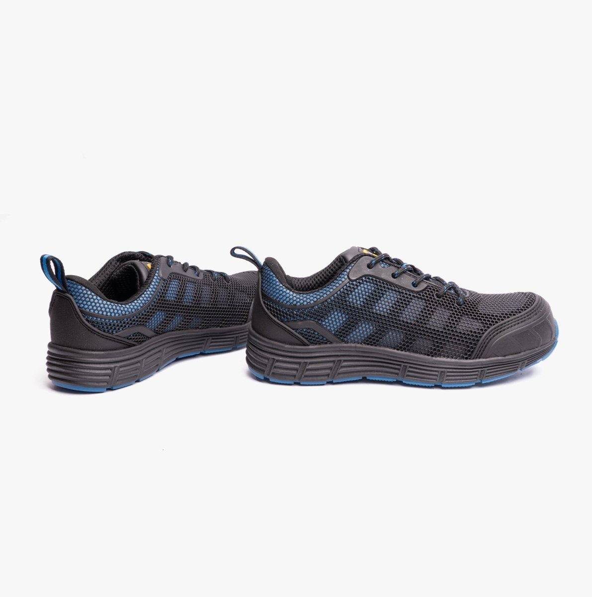 Grafters M9806A Unisex Safety Trainers Black/Blue M9806A - 3 | STB.co.uk