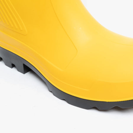 Dunlop PUROFORT Unisex Safety Wellington Boots Yellow 11839 - 13630 - 04 | STB.co.uk
