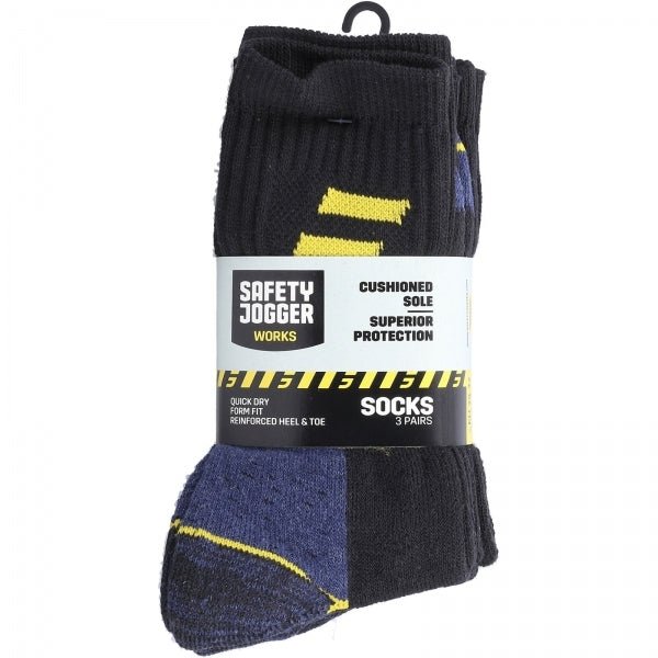 Safety Jogger SJ SOCK Unisex Black: One Size 36299 - 67709 - 01 | STB.co.uk